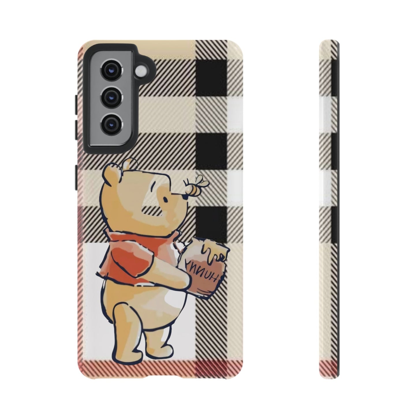 Cute Animal Phone Case, Winnie the Pooh Design, Gift for Kids, Character Case,