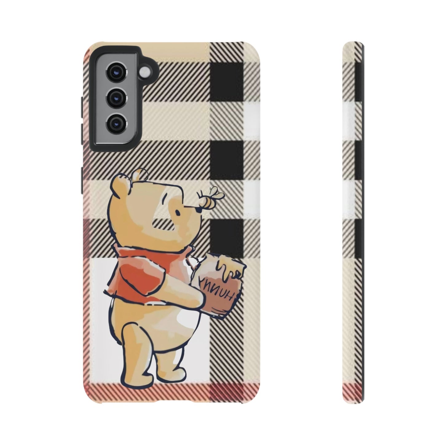 Cute Animal Phone Case, Winnie the Pooh Design, Gift for Kids, Character Case,