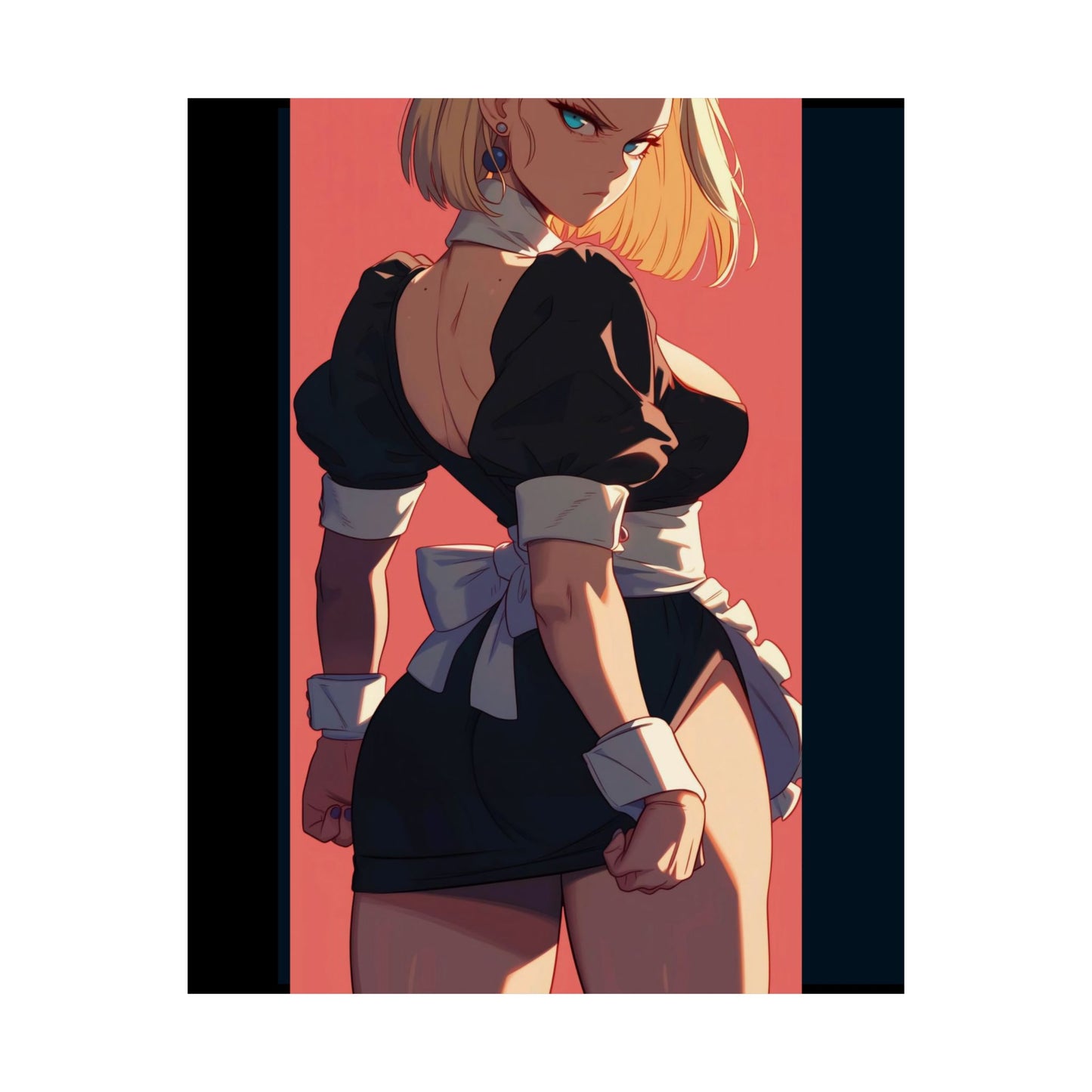 N18 Waifu Anime Matte Vertical Posters Manga Inspired Art, Ecchi Hentai Decor