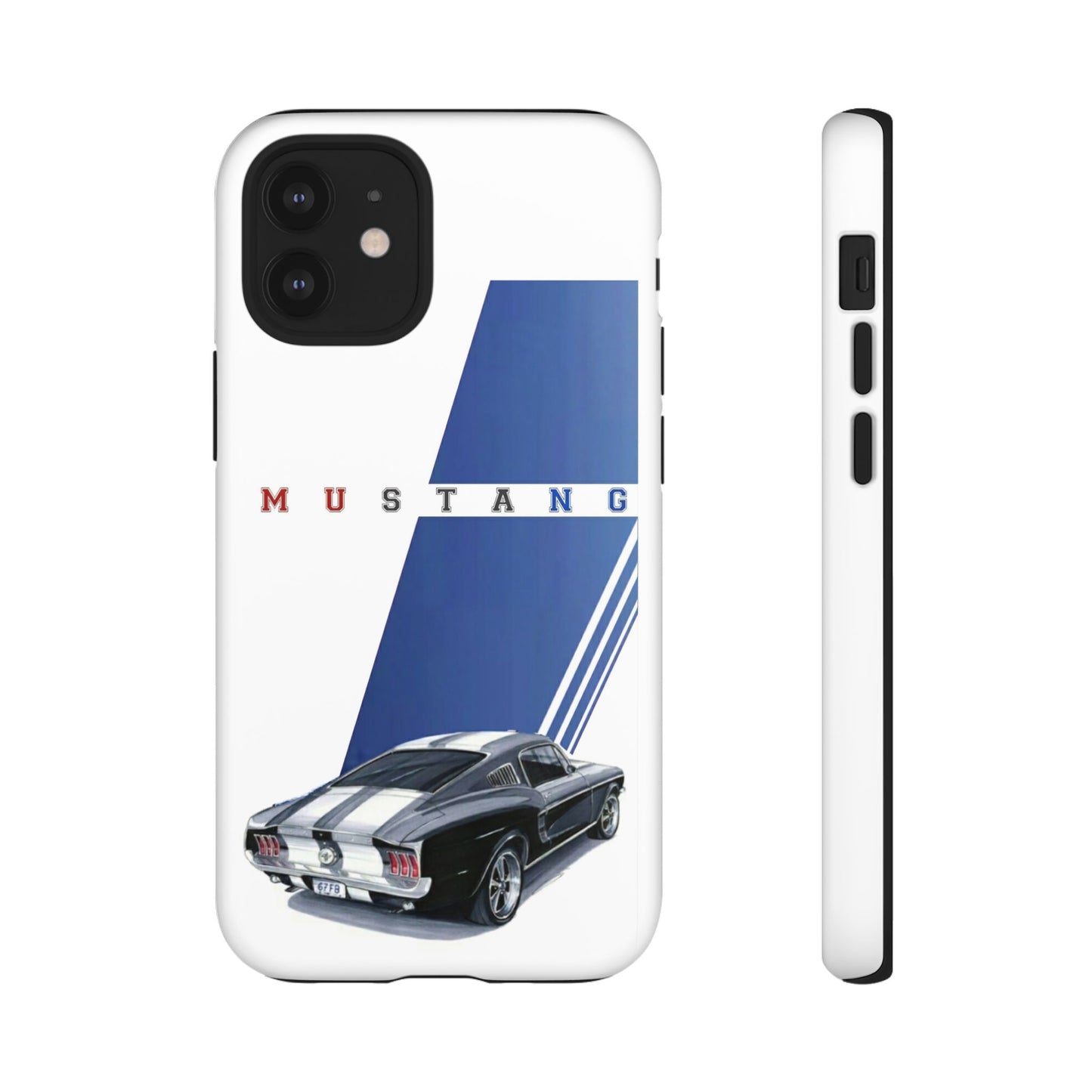 Mustang Car Art Tough Cases For iPhones, Samsung Galaxy and Google Pixel