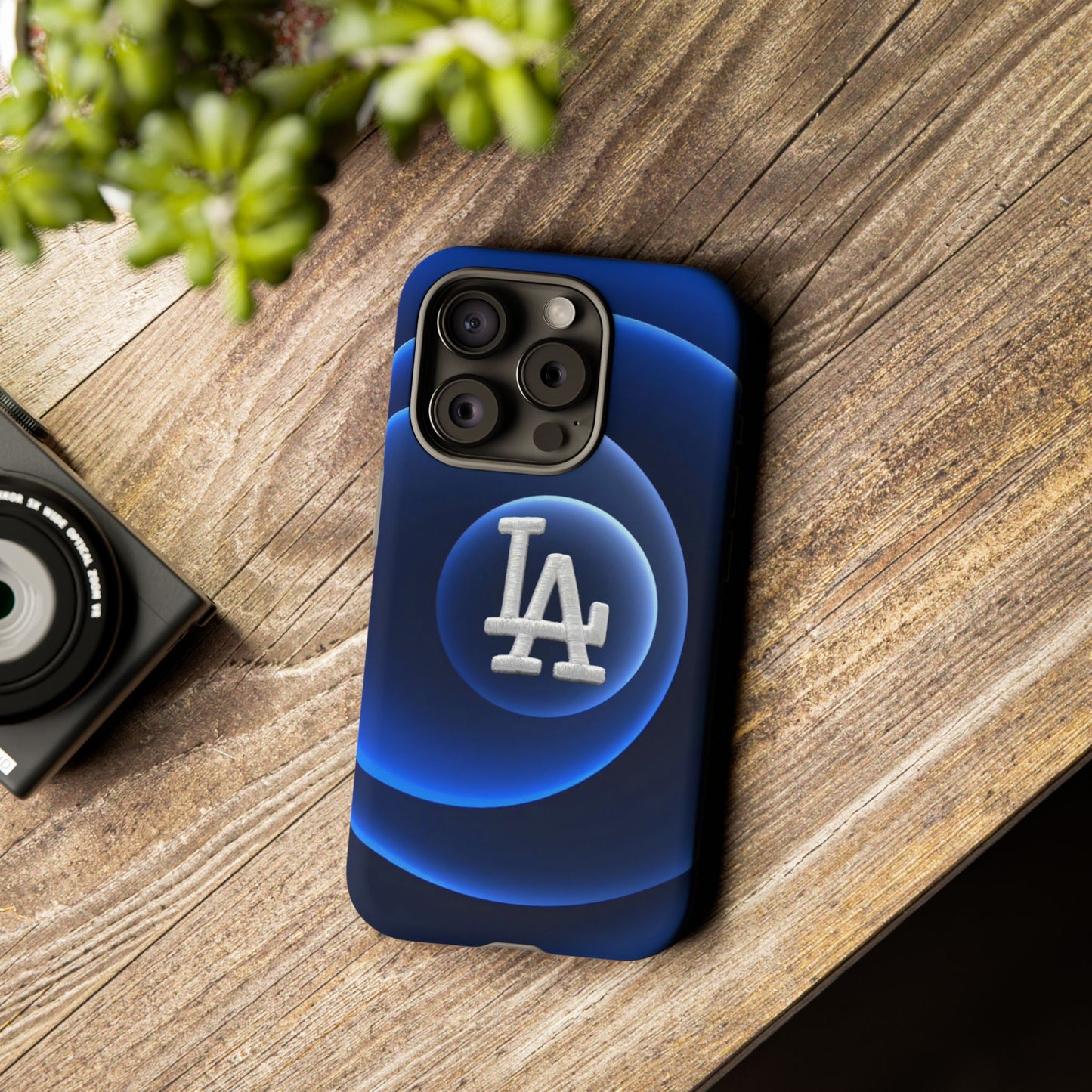 Dark Blue Tough Case for iPhone, Galaxy Phones and Google Pixel