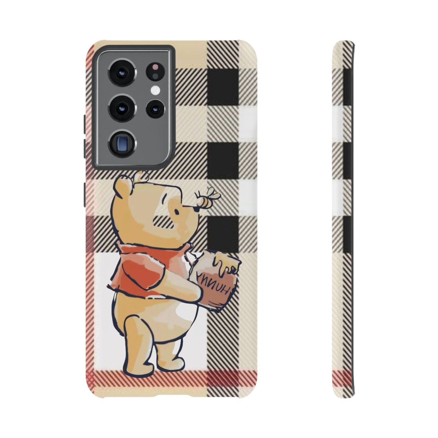 Cute Animal Phone Case, Winnie the Pooh Design, Gift for Kids, Character Case,