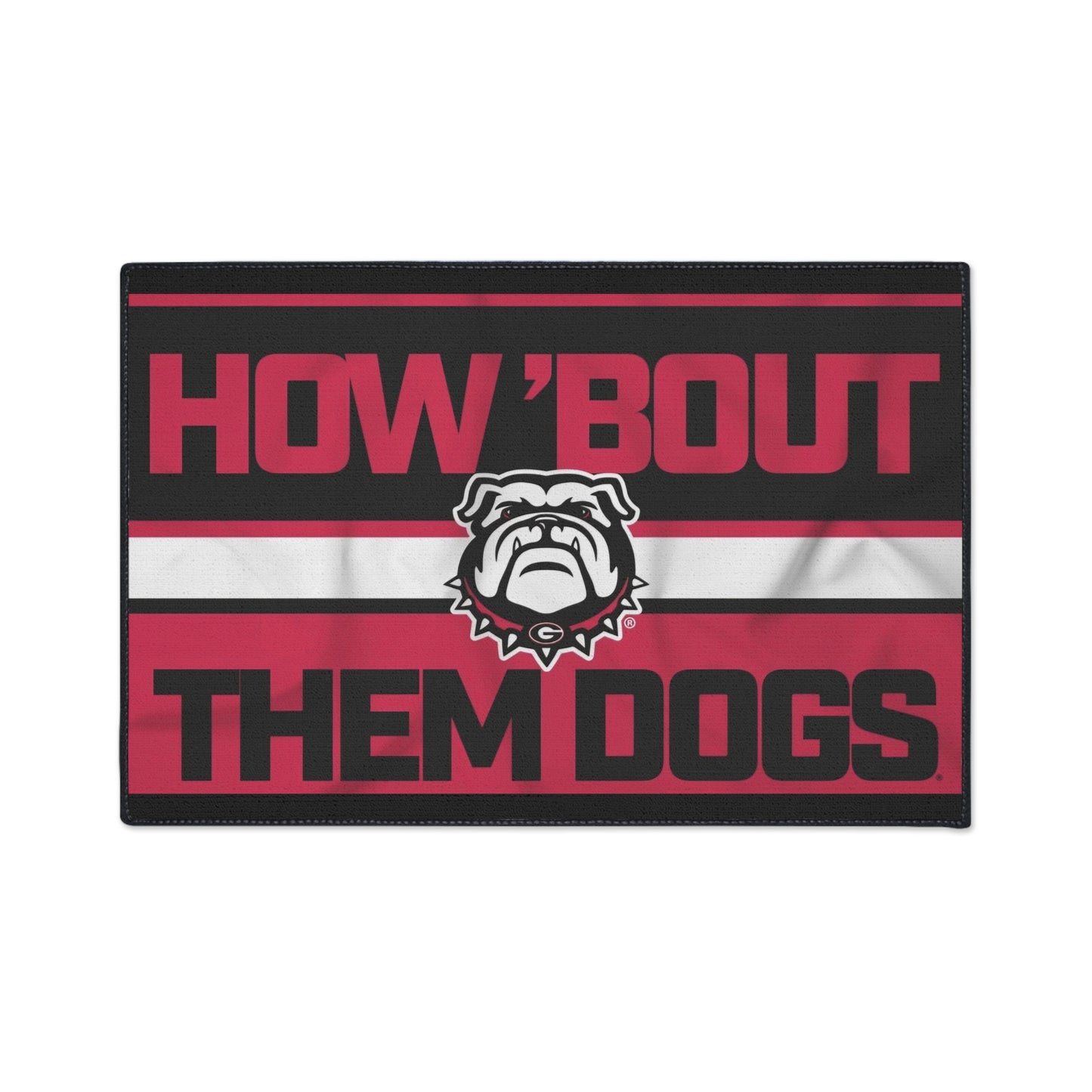 Bulldog-Themed Heavy Duty Floor Mat | Georgia Sports Decor, How Bout Them Bulldogs
