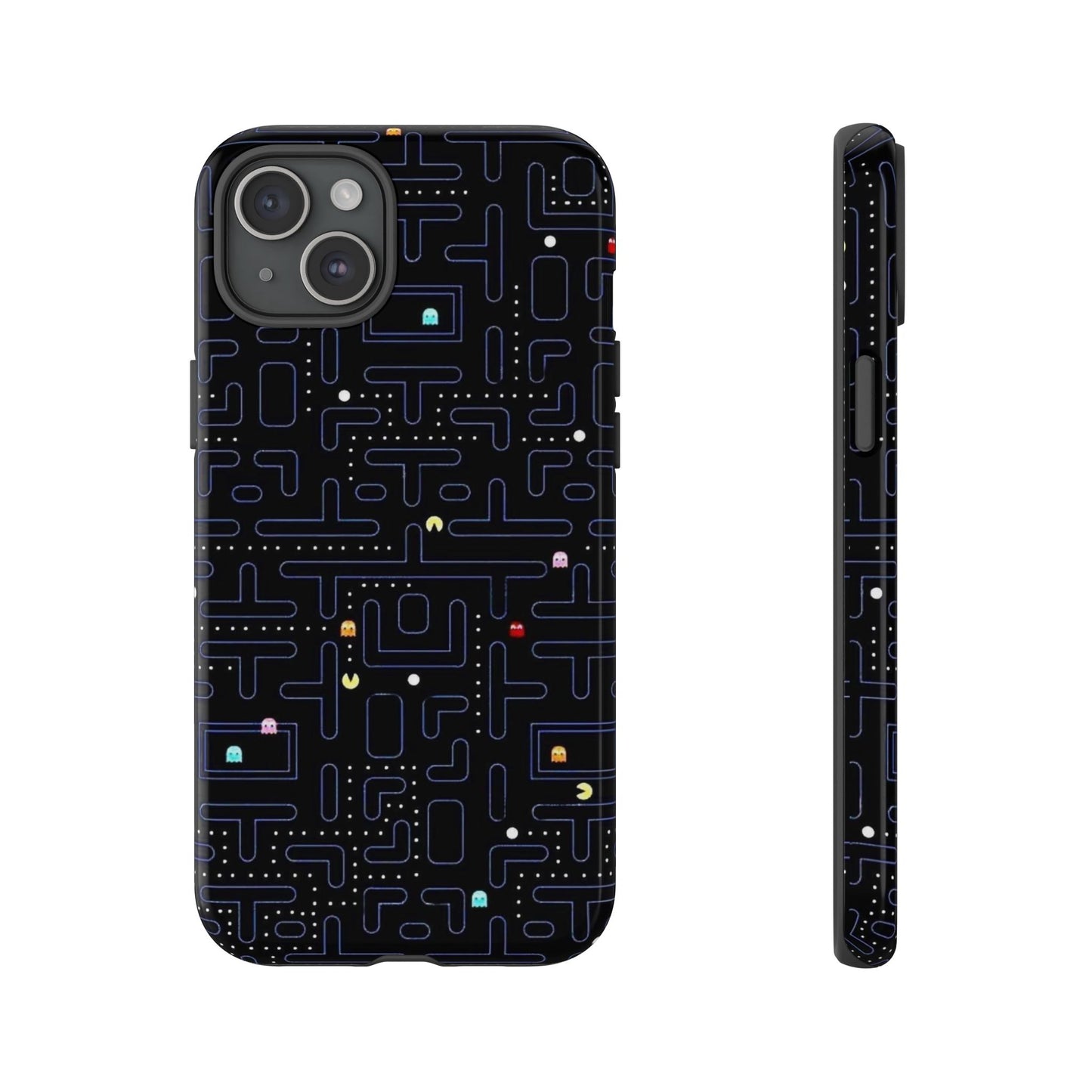 Pac-Man Tough Phone Case, Retro Gaming, Cute Gift for Gamers