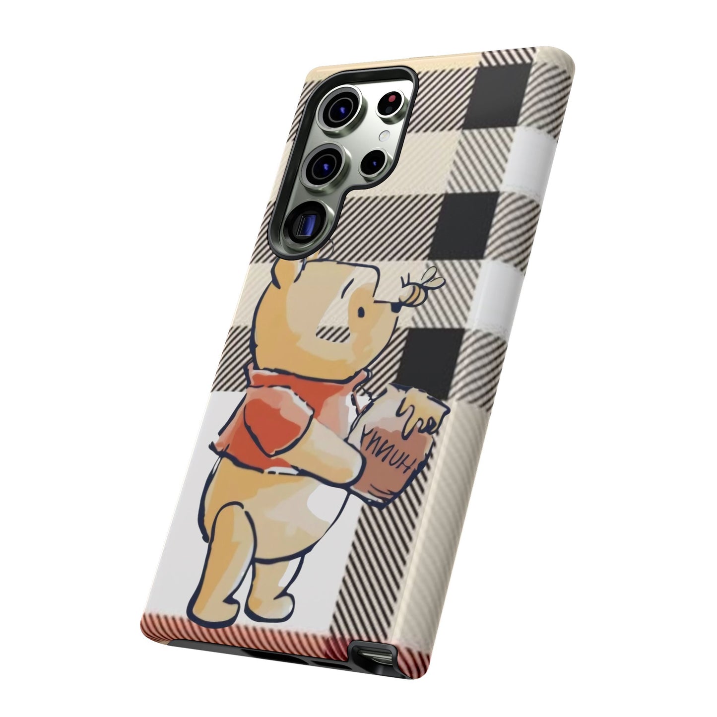 Cute Animal Phone Case, Winnie the Pooh Design, Gift for Kids, Character Case,