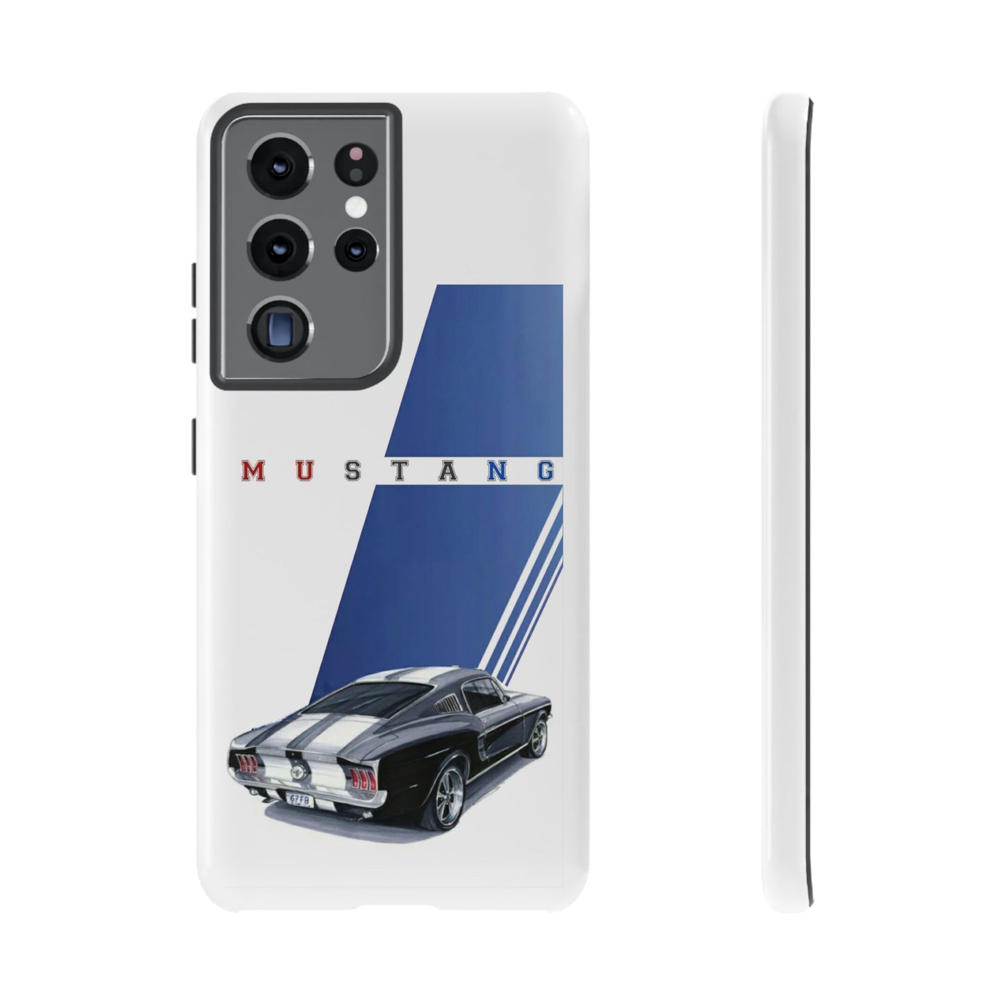 Mustang Car Art Tough Cases For iPhones, Samsung Galaxy and Google Pixel