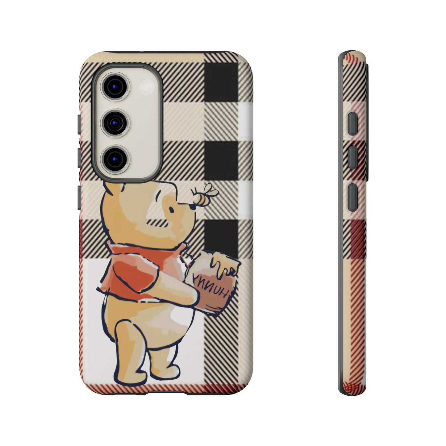 Cute Animal Phone Case, Winnie the Pooh Design, Gift for Kids, Character Case,