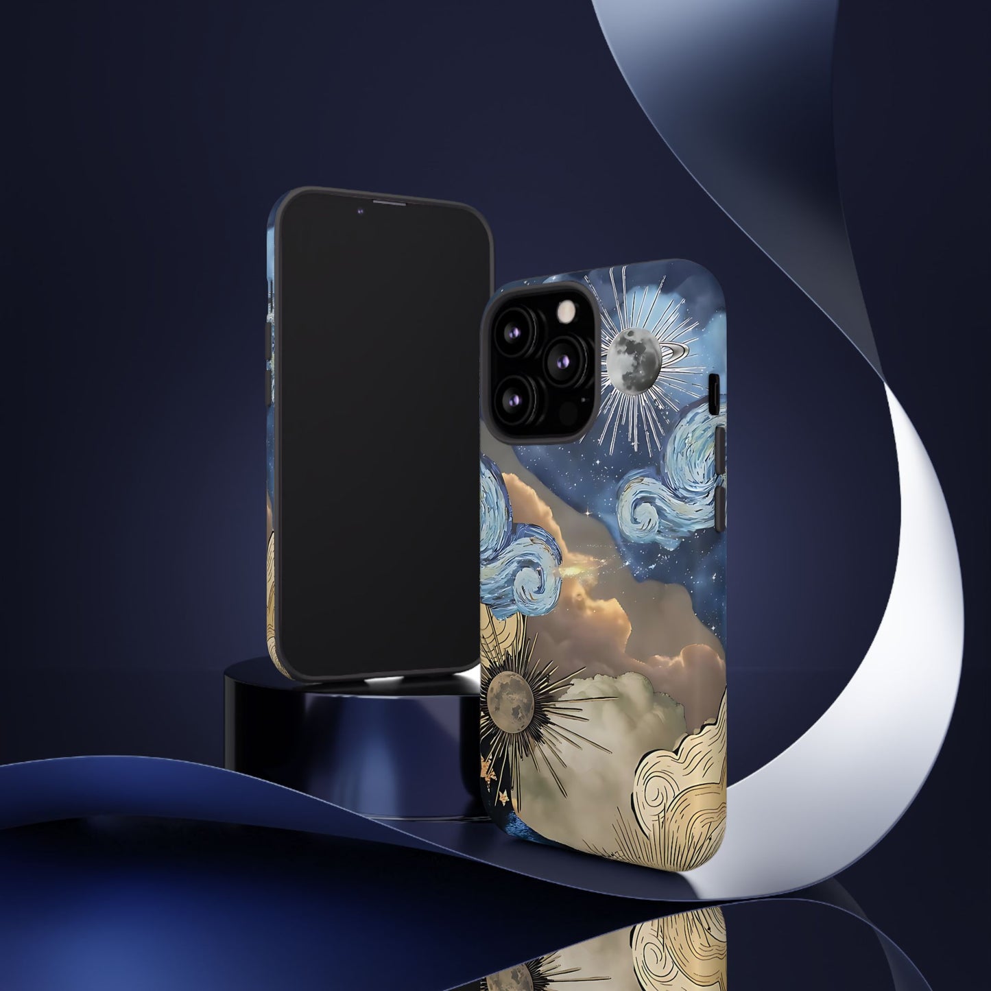 Celestial Phone Case - Cosmic Vibes for Sky Lovers, Galaxy Gift, Astrology,