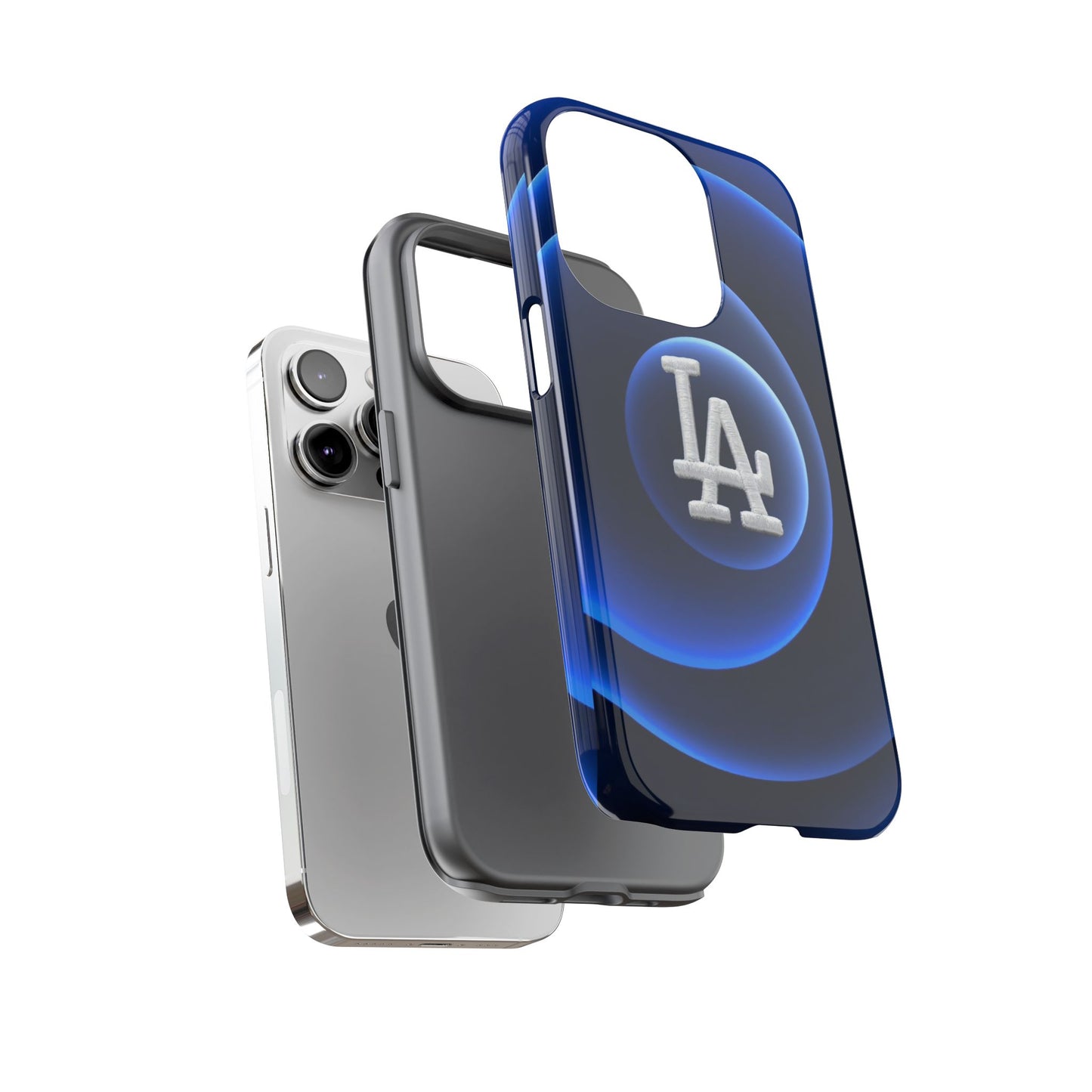 Dark Blue Tough Case for iPhone, Galaxy Phones and Google Pixel