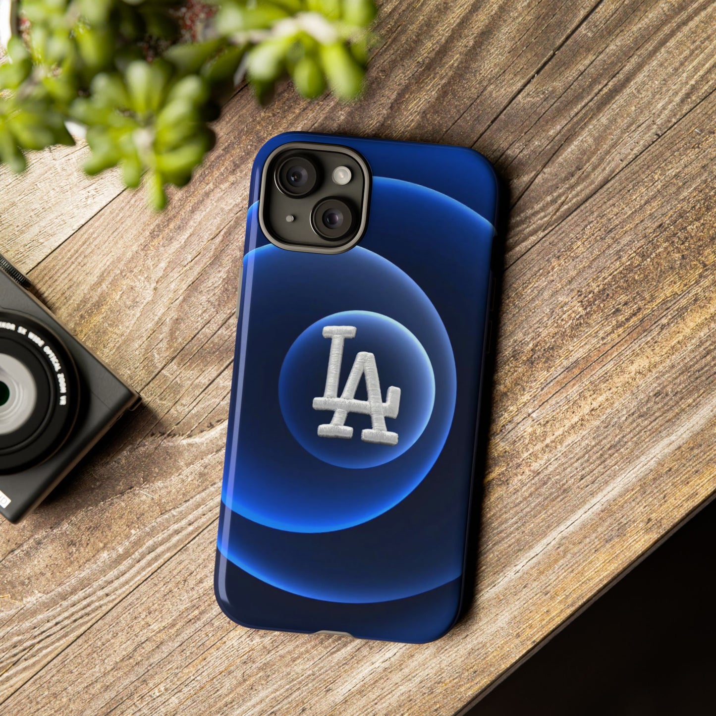 Dark Blue Tough Case for iPhone, Galaxy Phones and Google Pixel