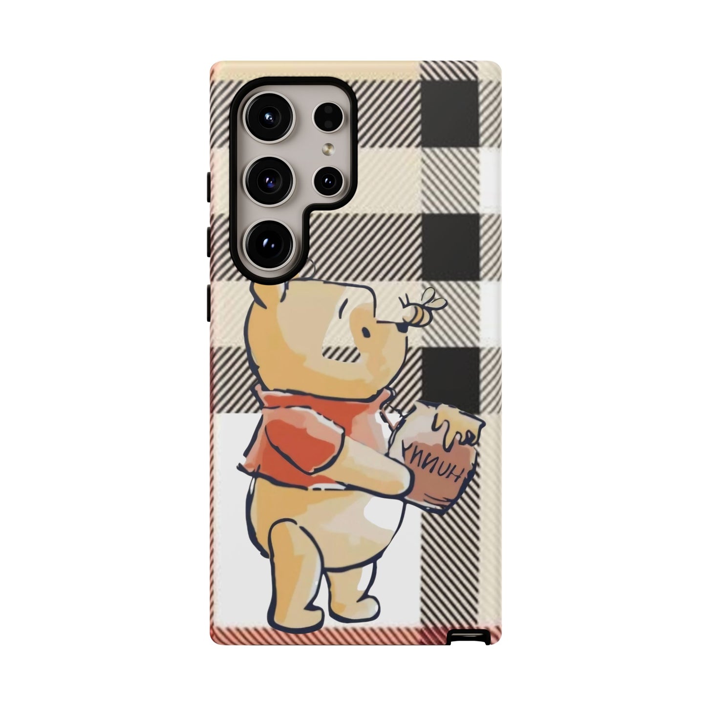 Cute Animal Phone Case, Winnie the Pooh Design, Gift for Kids, Character Case,