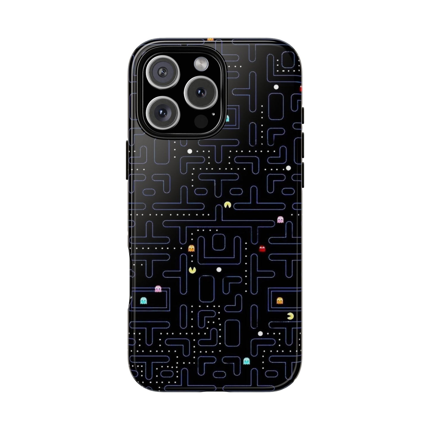 Pac-Man Tough Phone Case, Retro Gaming, Cute Gift for Gamers
