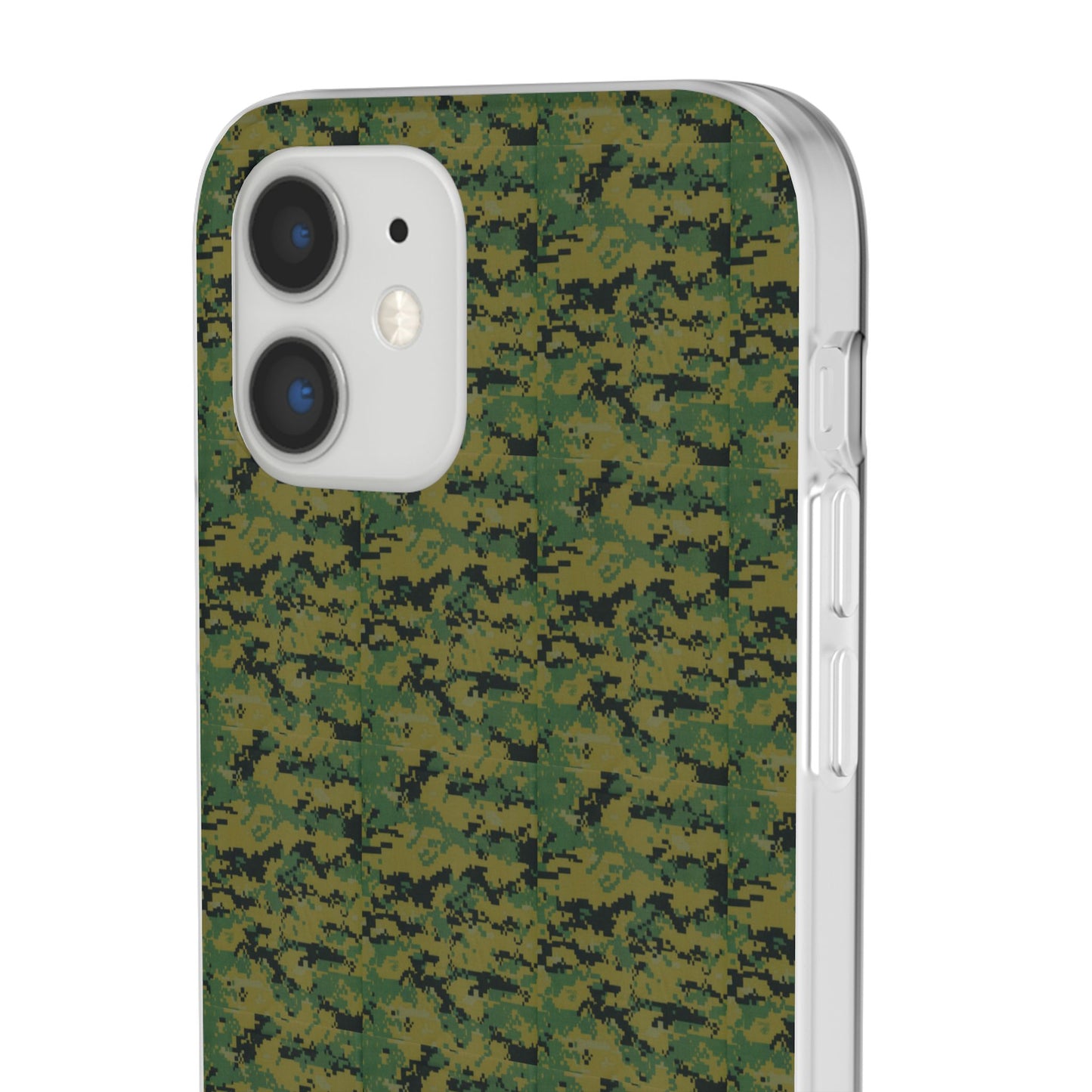 Marapat Pixelated Camo Flexible Phone Cases For iPhone and Samsung Galaxy