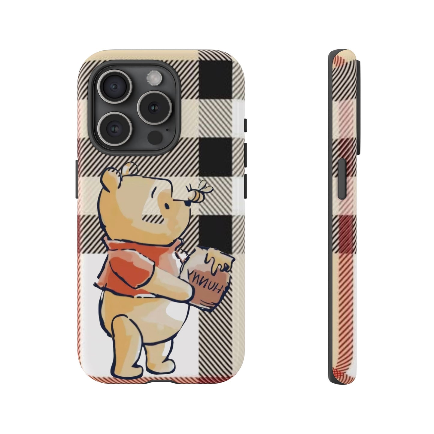 Cute Animal Phone Case, Winnie the Pooh Design, Gift for Kids, Character Case,