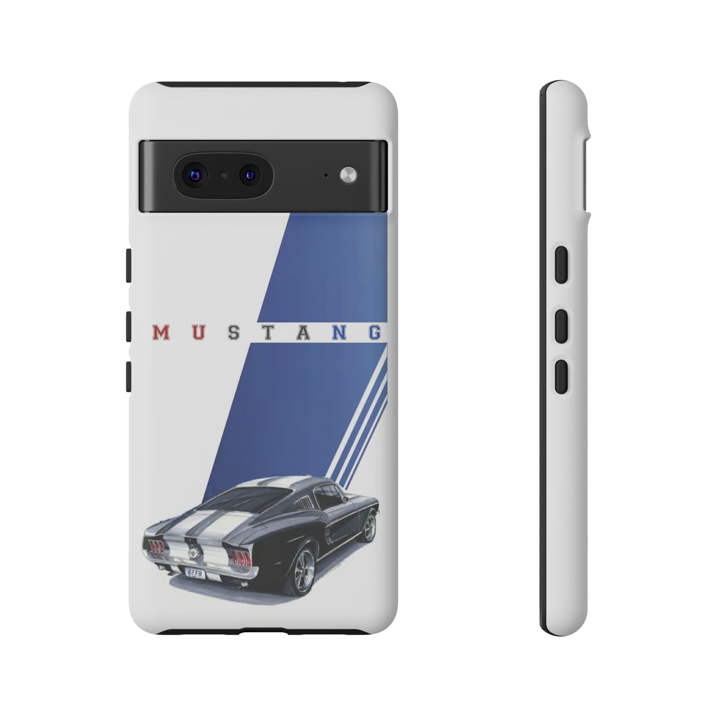 Mustang Car Art Tough Cases For iPhones, Samsung Galaxy and Google Pixel