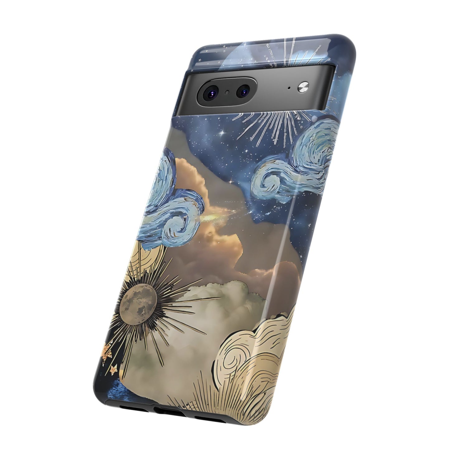 Celestial Phone Case - Cosmic Vibes for Sky Lovers, Galaxy Gift, Astrology,