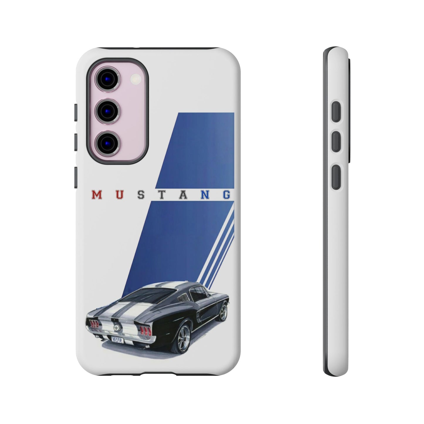 Mustang Car Art Tough Cases For iPhones, Samsung Galaxy and Google Pixel