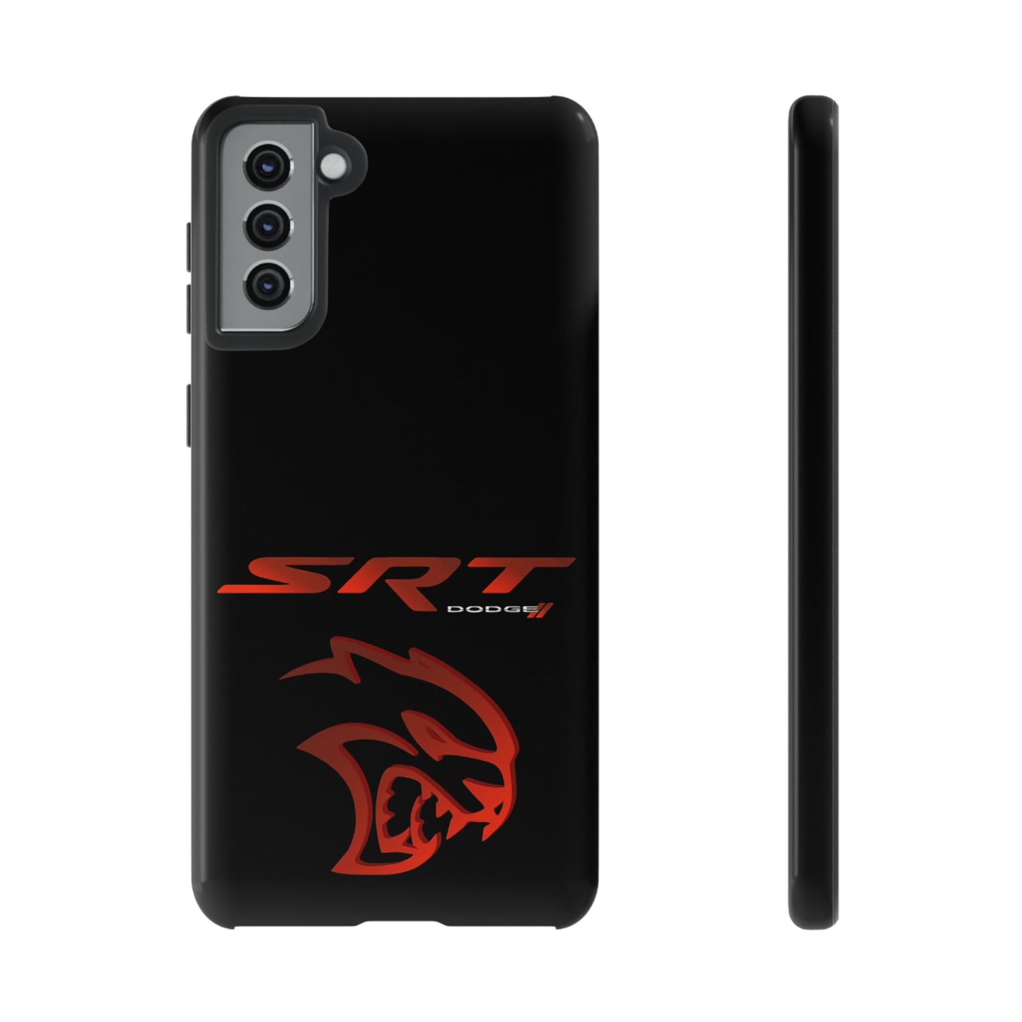 Black SRT Tough Case for iPhones, Galaxy Phones and Google Pixel