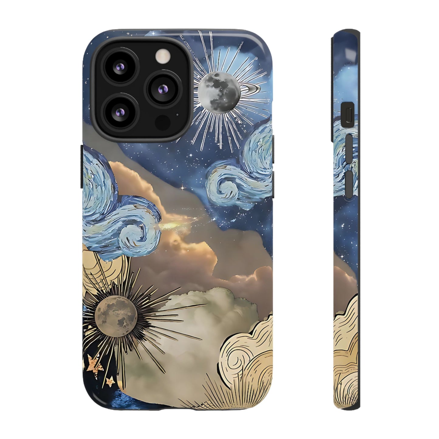 Celestial Phone Case - Cosmic Vibes for Sky Lovers, Galaxy Gift, Astrology,