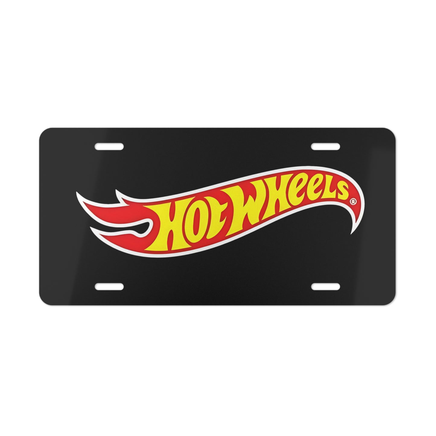 Hot Wheels, Custom Front Vanity License Plate, Car Decor