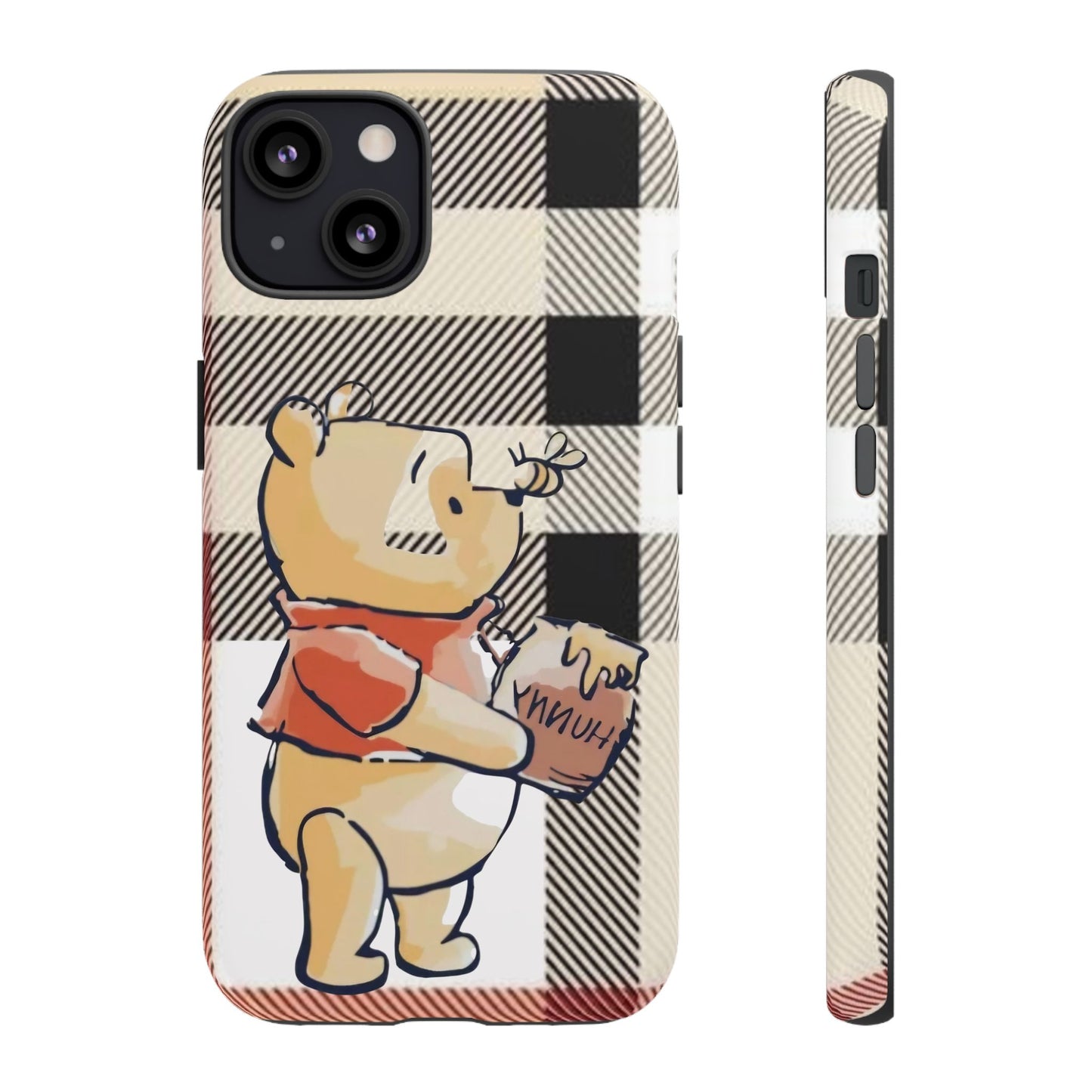 Cute Animal Phone Case, Winnie the Pooh Design, Gift for Kids, Character Case,