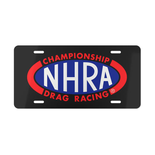 Hot Rod Drag Racing Front Vanity License Plate, NHRA Sports Inspired