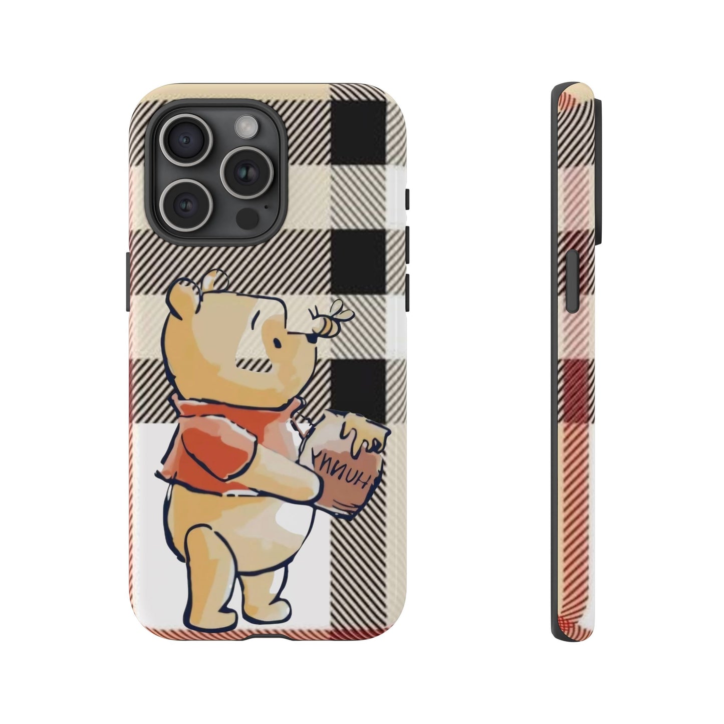 Cute Animal Phone Case, Winnie the Pooh Design, Gift for Kids, Character Case,