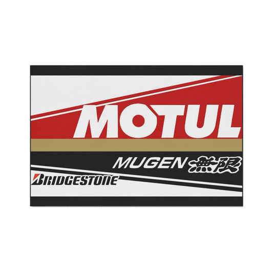 Motul Mugen Racing Heavy-Duty Floor Mat – Garage & Workshop Entrance Mat