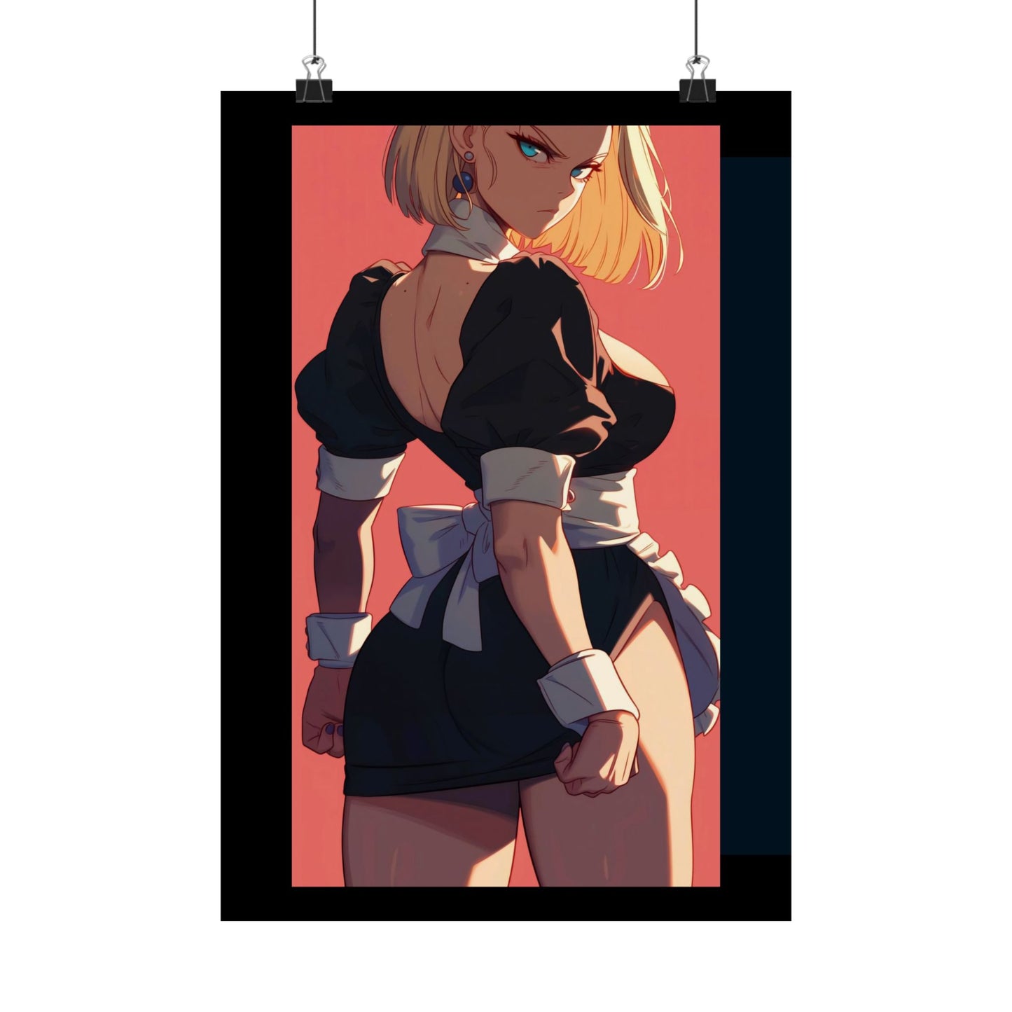 N18 Waifu Anime Matte Vertical Posters Manga Inspired Art, Ecchi Hentai Decor