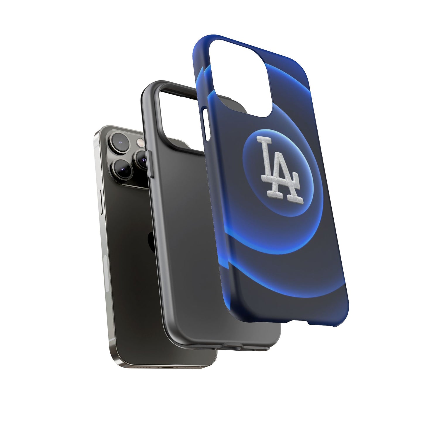 Dark Blue Tough Case for iPhone, Galaxy Phones and Google Pixel