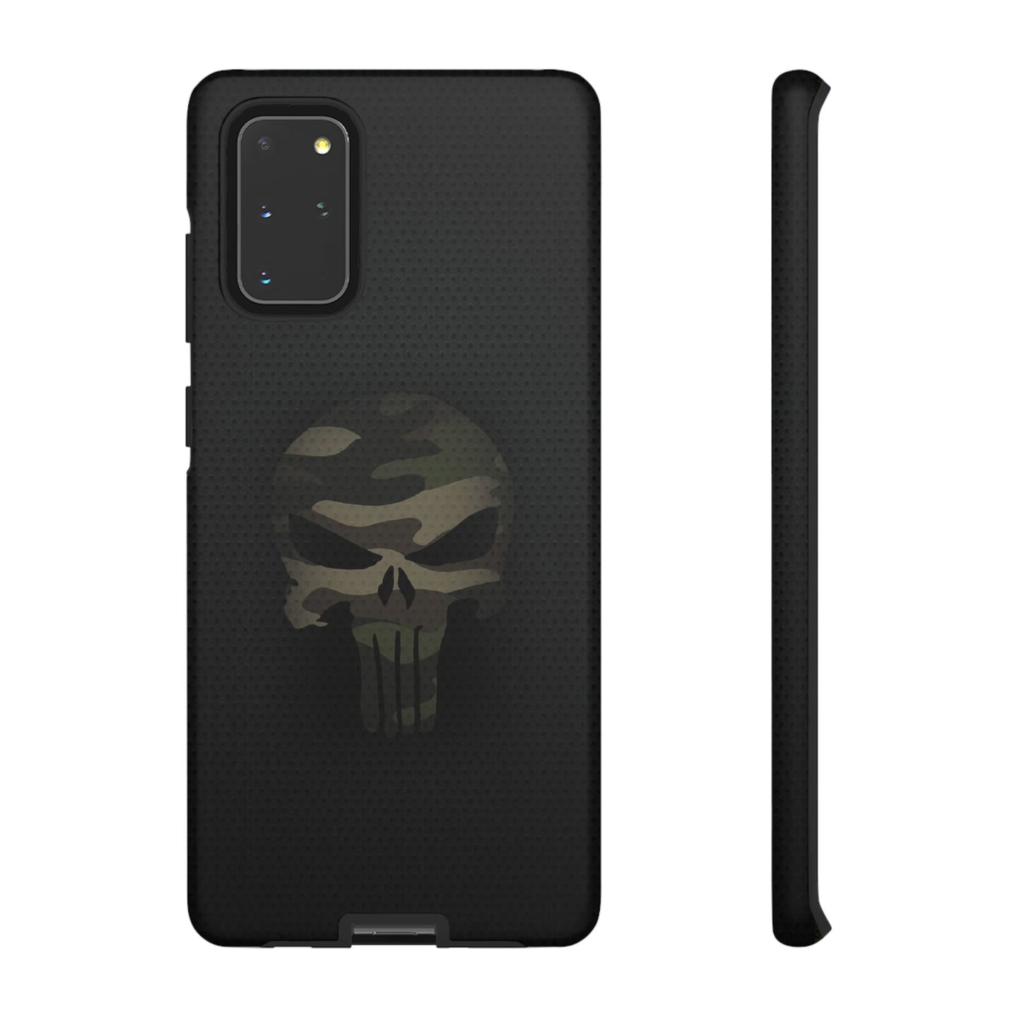 Camo Green Tough Case For iPhone, Samsung Galaxy, Jake Skull Punisher Graphic