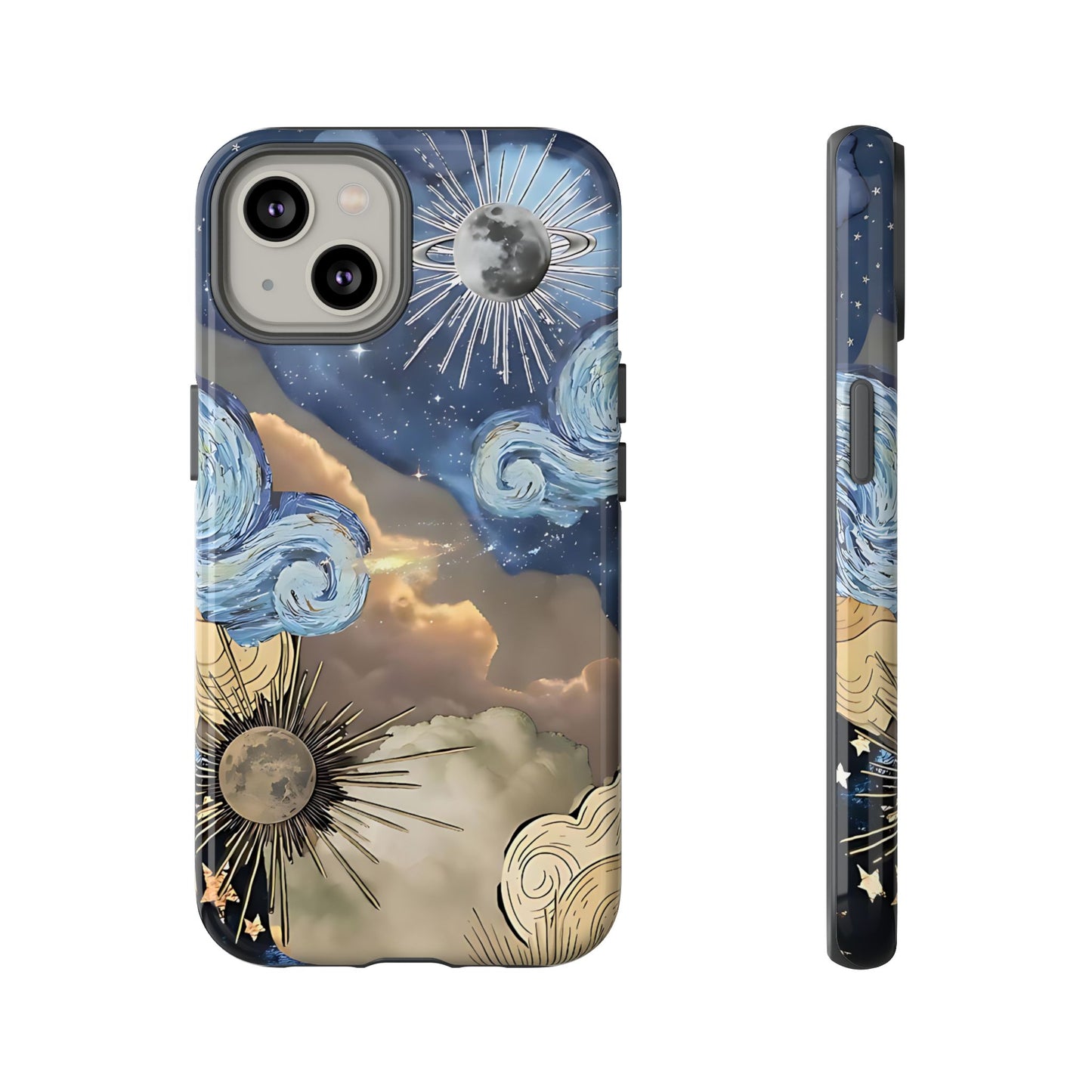 Celestial Phone Case - Cosmic Vibes for Sky Lovers, Galaxy Gift, Astrology,