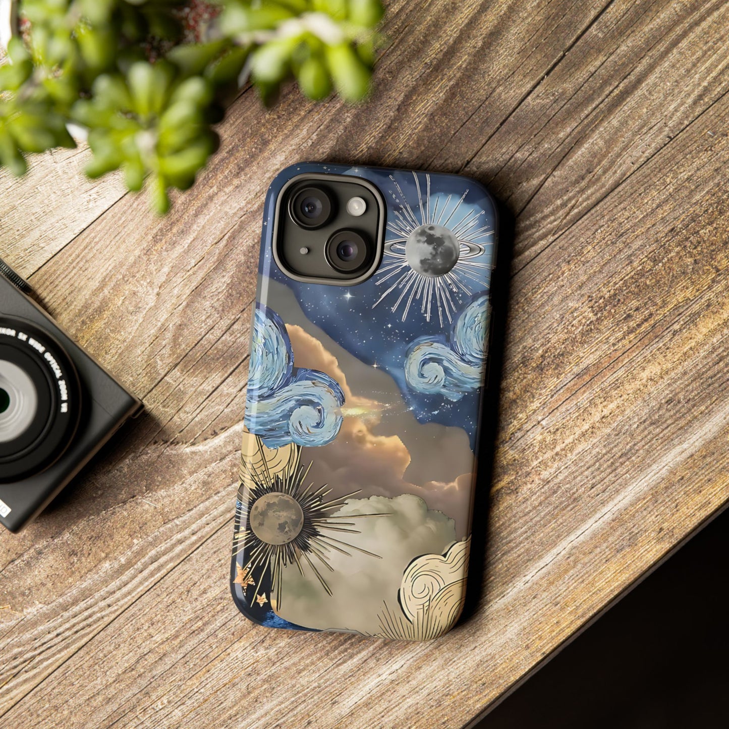 Celestial Phone Case - Cosmic Vibes for Sky Lovers, Galaxy Gift, Astrology,