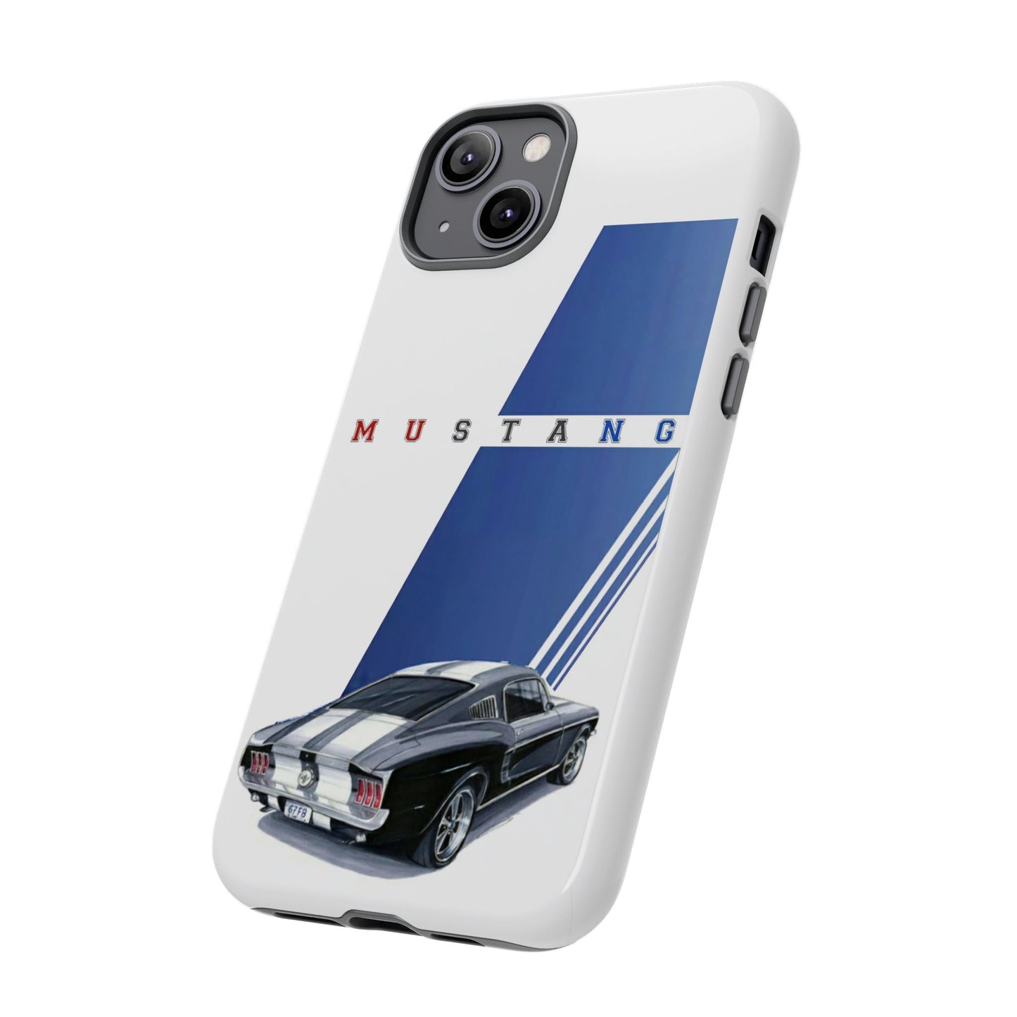 Mustang Car Art Tough Cases For iPhones, Samsung Galaxy and Google Pixel