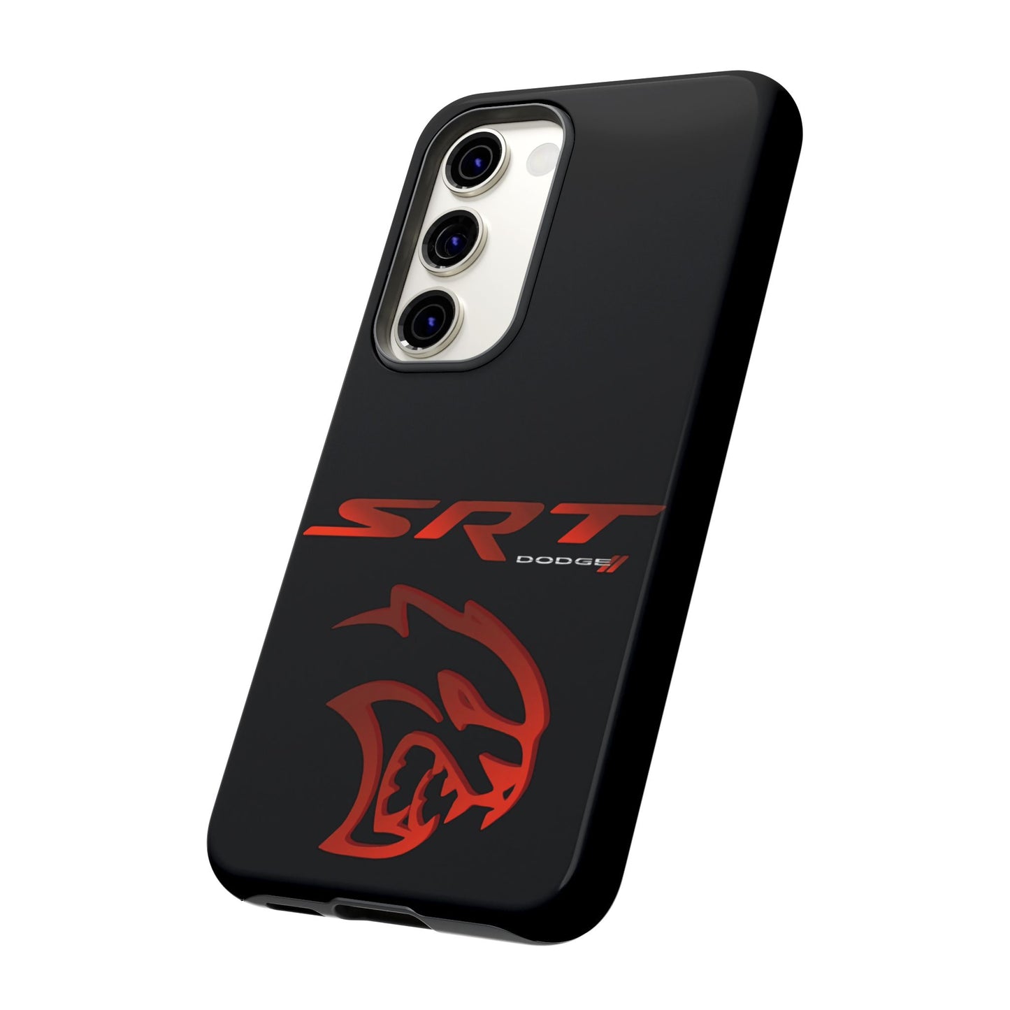 Black SRT Tough Case for iPhones, Galaxy Phones and Google Pixel