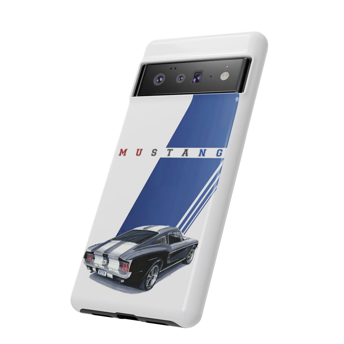 Mustang Car Art Tough Cases For iPhones, Samsung Galaxy and Google Pixel