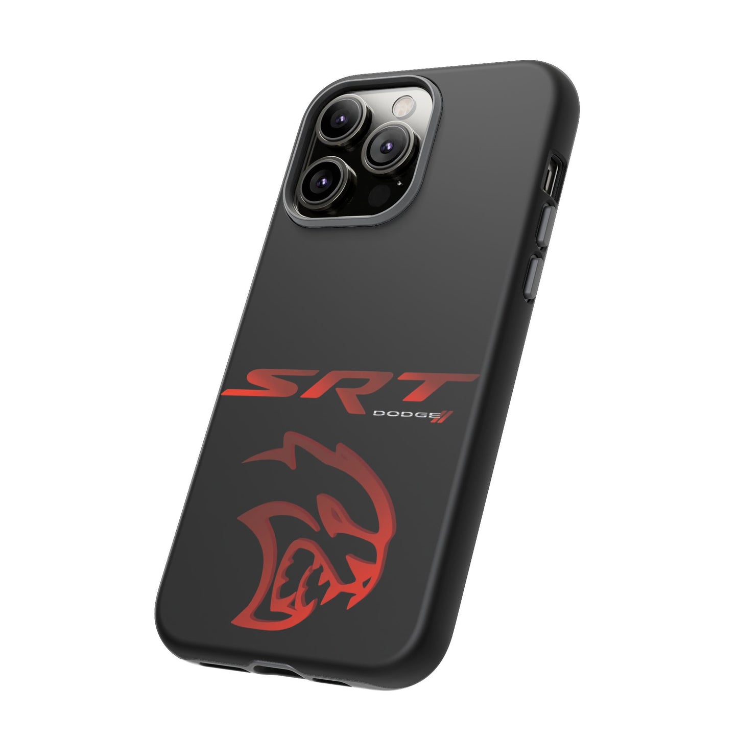 Black SRT Tough Case for iPhones, Galaxy Phones and Google Pixel