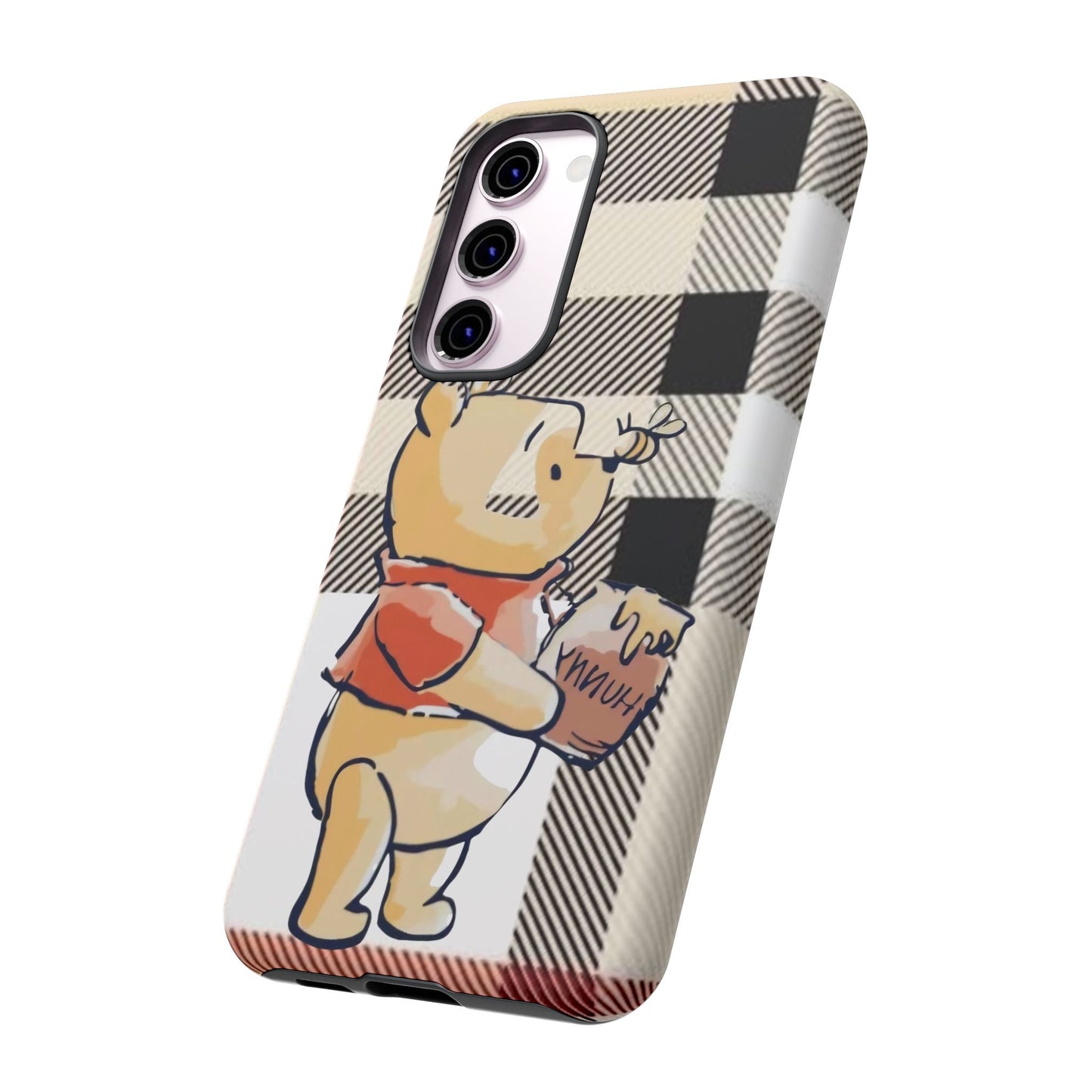 Cute Animal Phone Case, Winnie the Pooh Design, Gift for Kids, Character Case,