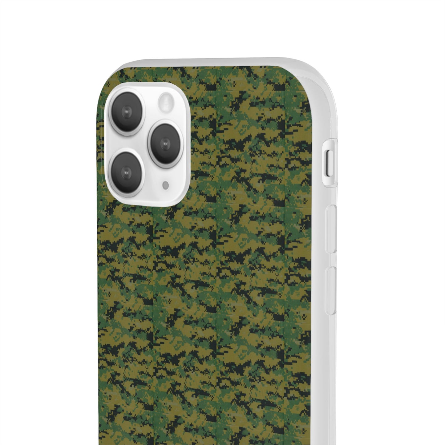 Marapat Pixelated Camo Flexible Phone Cases For iPhone and Samsung Galaxy