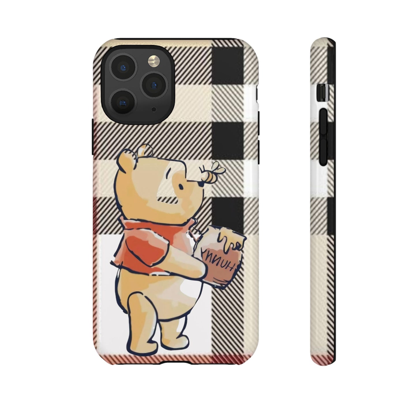 Cute Animal Phone Case, Winnie the Pooh Design, Gift for Kids, Character Case,