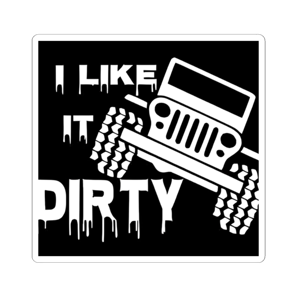 Off-Road Enthusiast Kiss-Cut Stickers, Dirt Biker Gifts, Jeep Sticker, Car