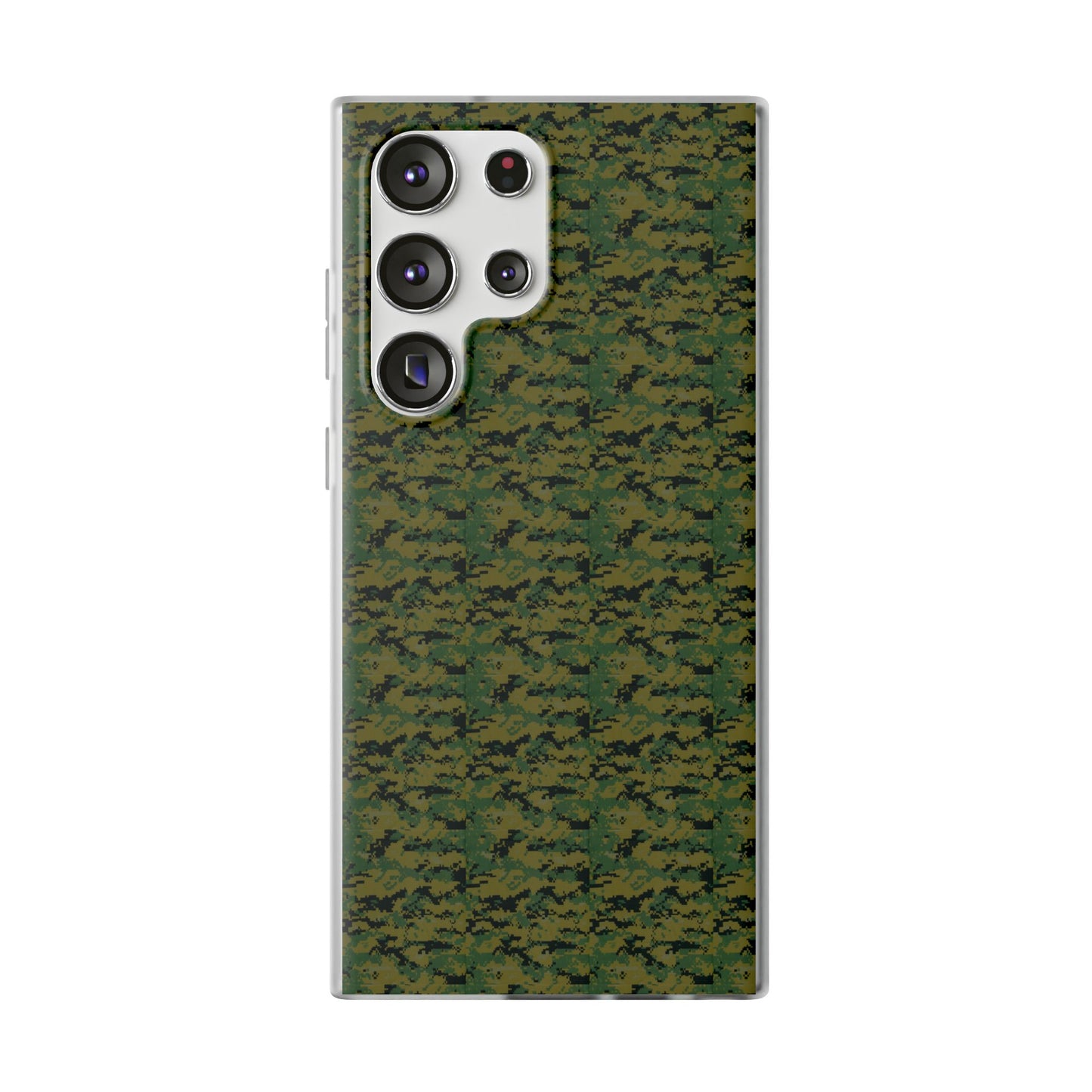 Marapat Pixelated Camo Flexible Phone Cases For iPhone and Samsung Galaxy