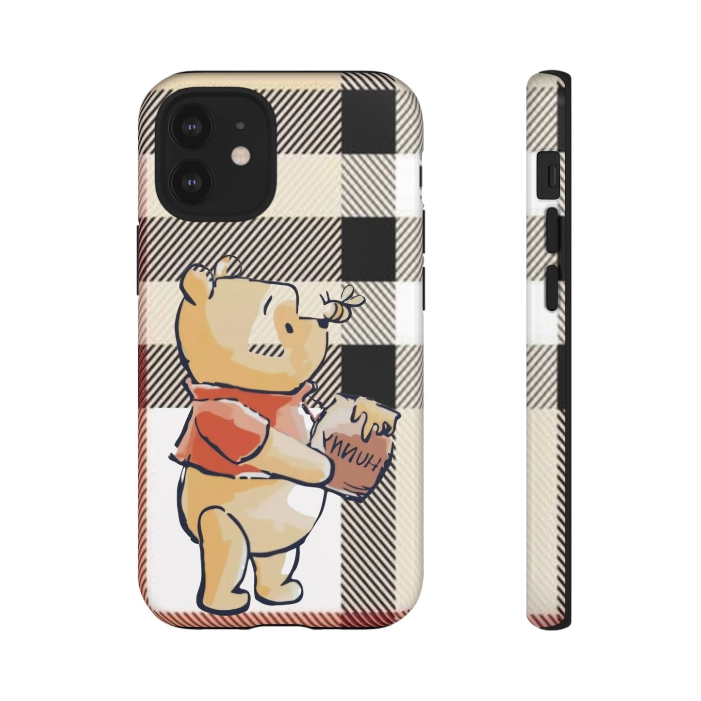 Cute Animal Phone Case, Winnie the Pooh Design, Gift for Kids, Character Case,