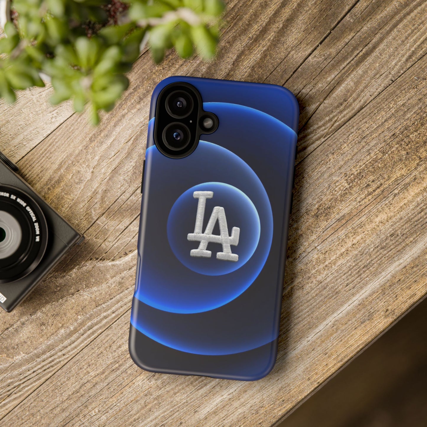 Dark Blue Tough Case for iPhone, Galaxy Phones and Google Pixel