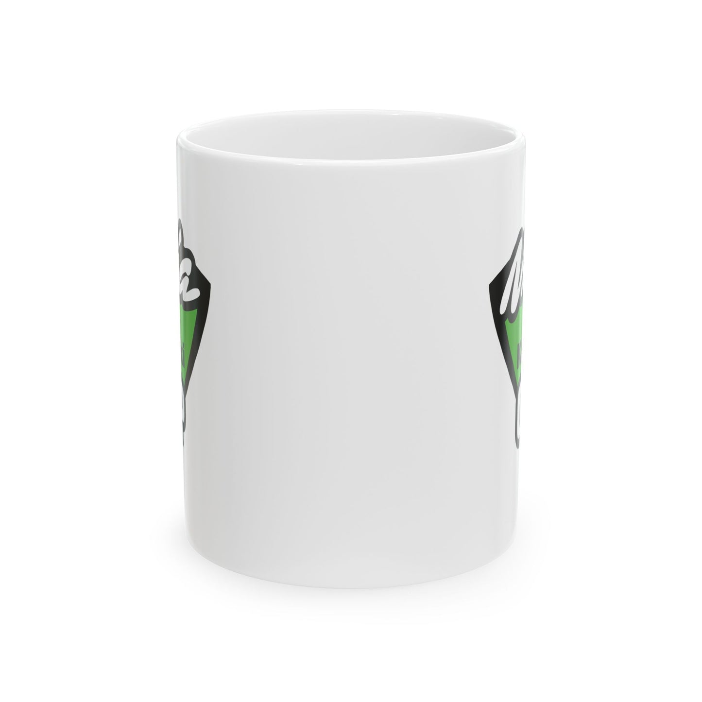 Ninja Cup Ceramic Coffee Mug, Unique Gift for Racing Lovers, Kawasaki