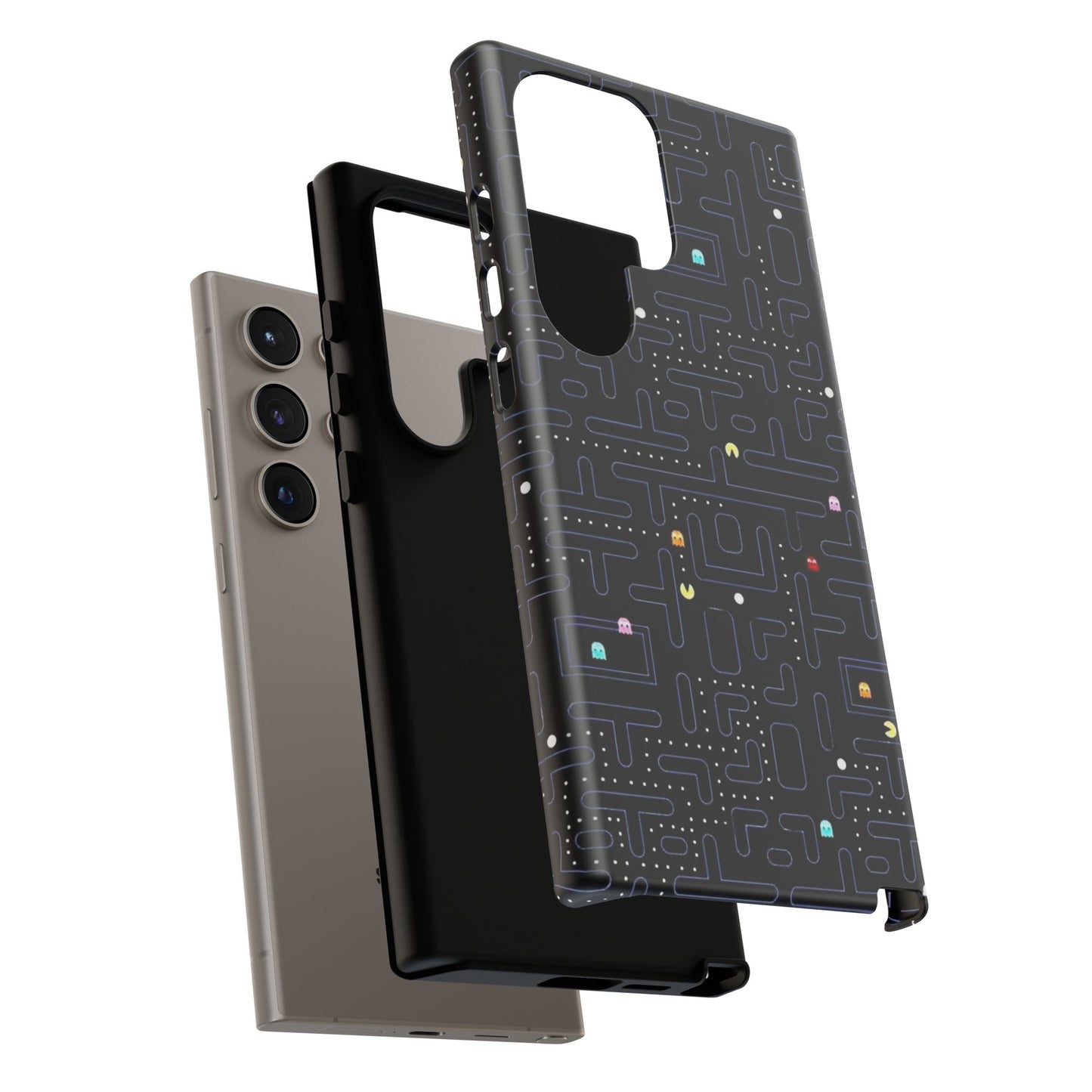 Pac-Man Tough Phone Case, Retro Gaming, Cute Gift for Gamers