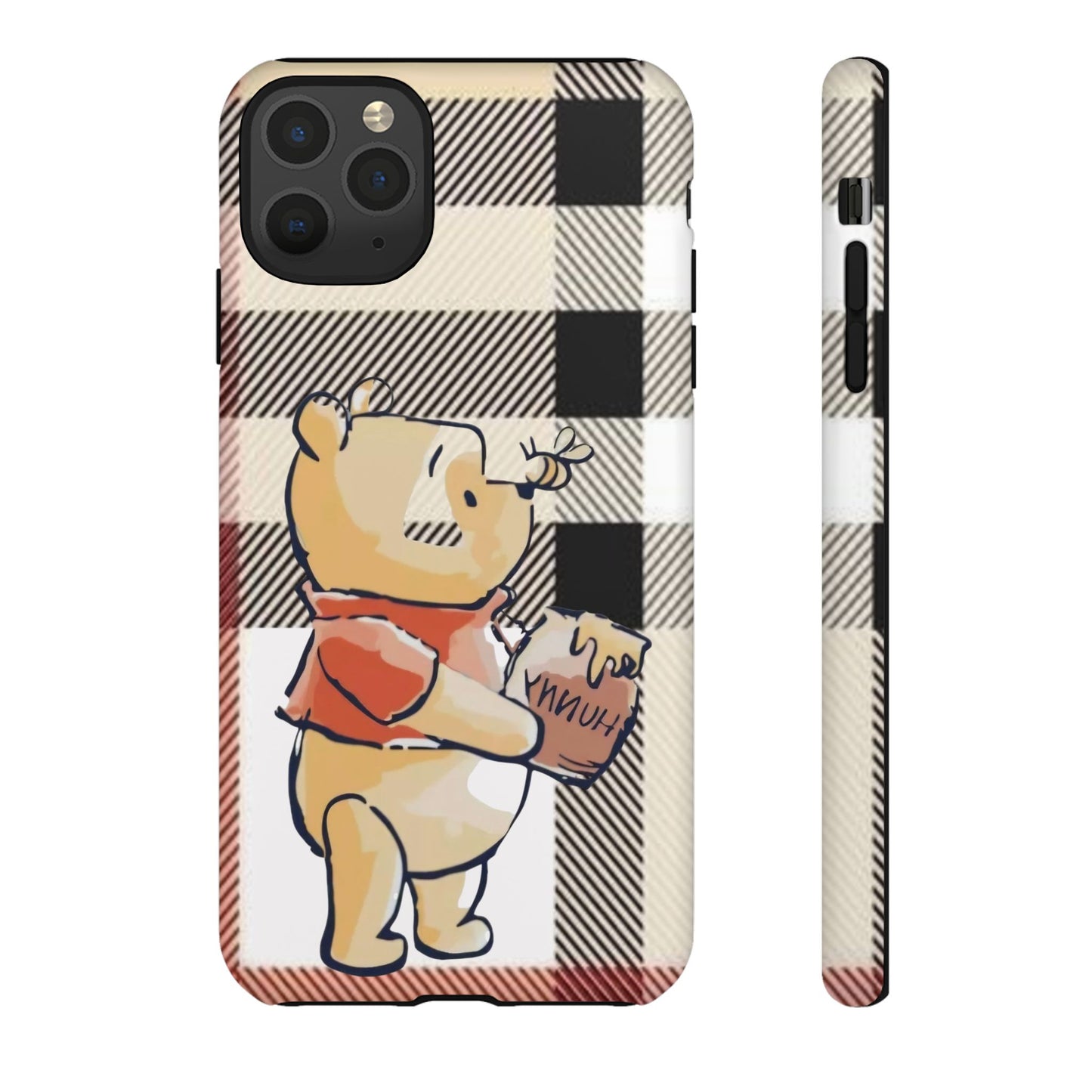 Cute Animal Phone Case, Winnie the Pooh Design, Gift for Kids, Character Case,