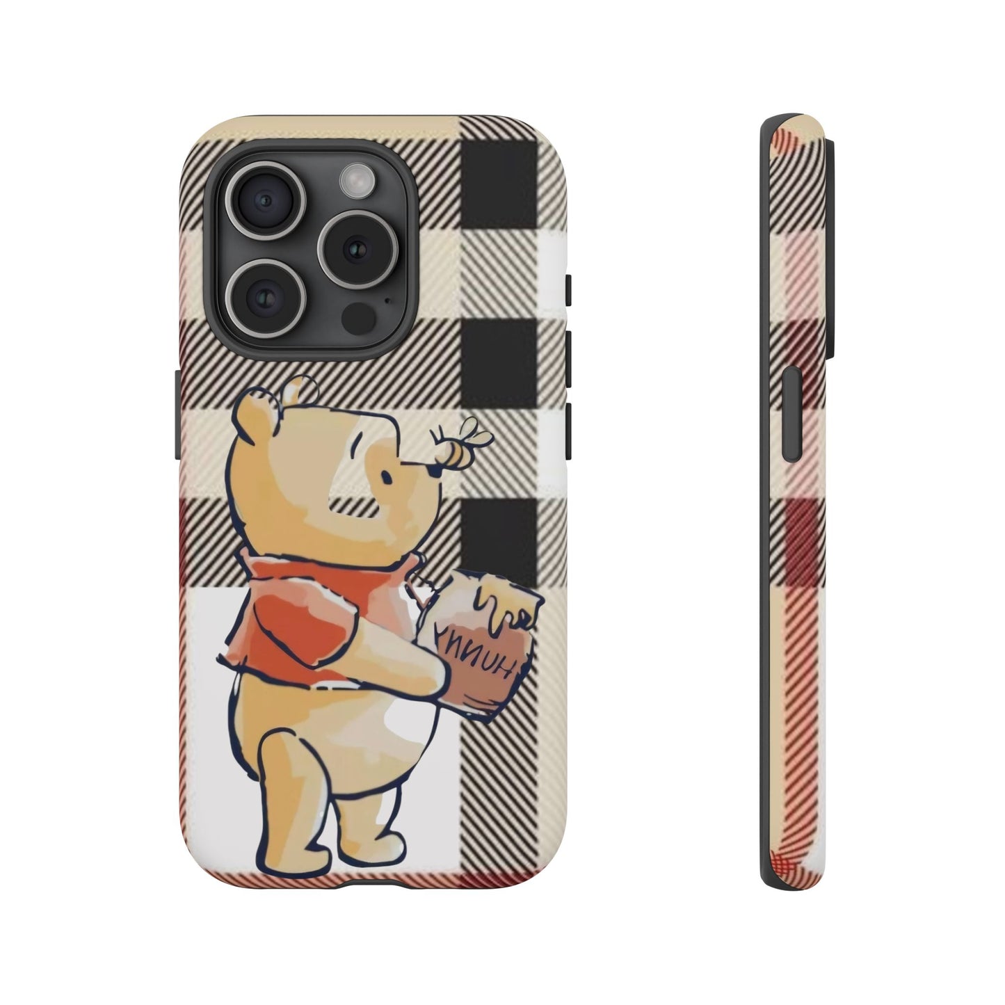 Cute Animal Phone Case, Winnie the Pooh Design, Gift for Kids, Character Case,