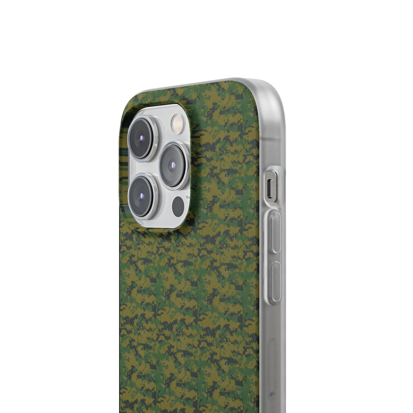 Marapat Pixelated Camo Flexible Phone Cases For iPhone and Samsung Galaxy