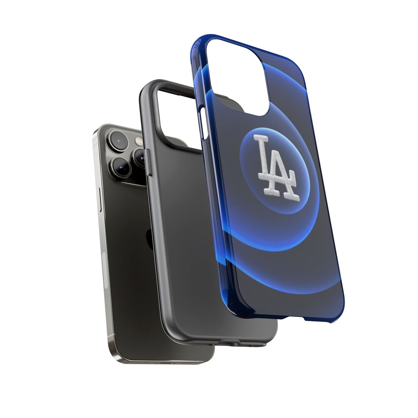 Dark Blue Tough Case for iPhone, Galaxy Phones and Google Pixel